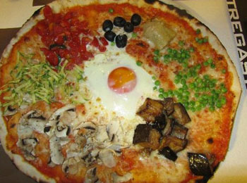 ローマ風ピッツァ