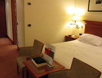 ローマ・ホテルの室内