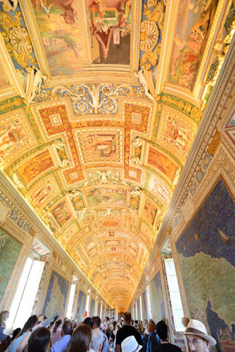 バチカン博物館内